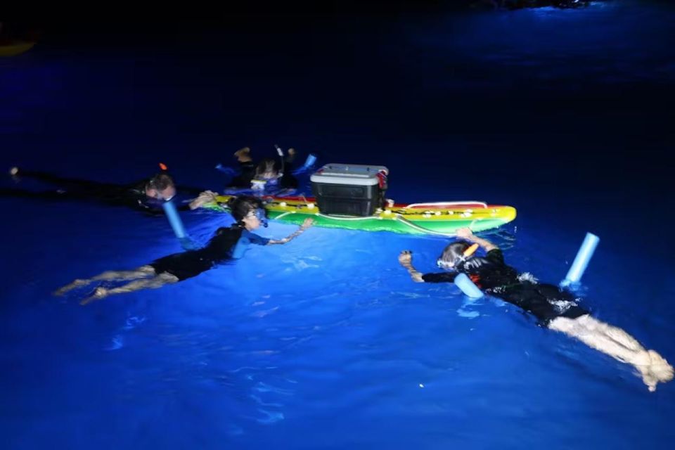 Kailua-Kona: Manta Ray Night Snorkel With Wetsuit - Custom-made Light Boards