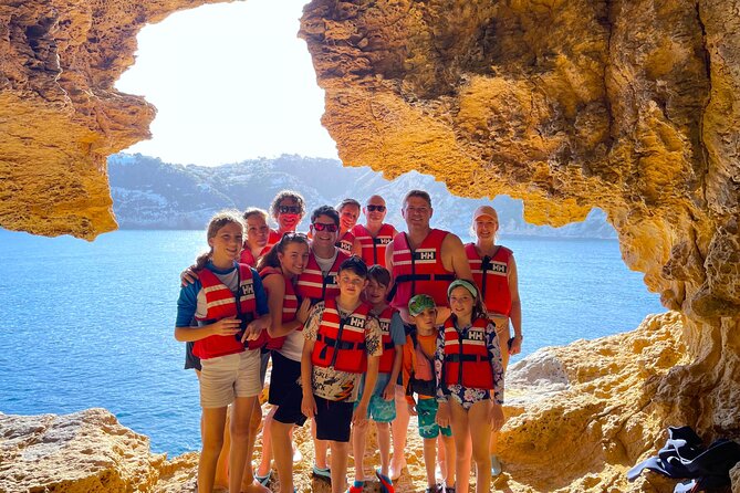 Kayak Paradise: Cala Portixol Snorkel, Cave & Cliff Jumping Tour - Meeting Point and Pickup
