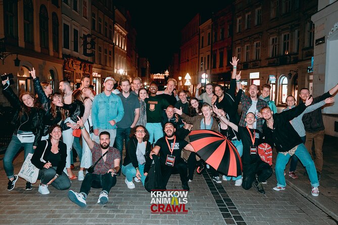 Krakow Animals Nightlife Tour With 1 Hr of Unlimited Alcohol and 4 Clubs/Pubs - Inclusions of the Package