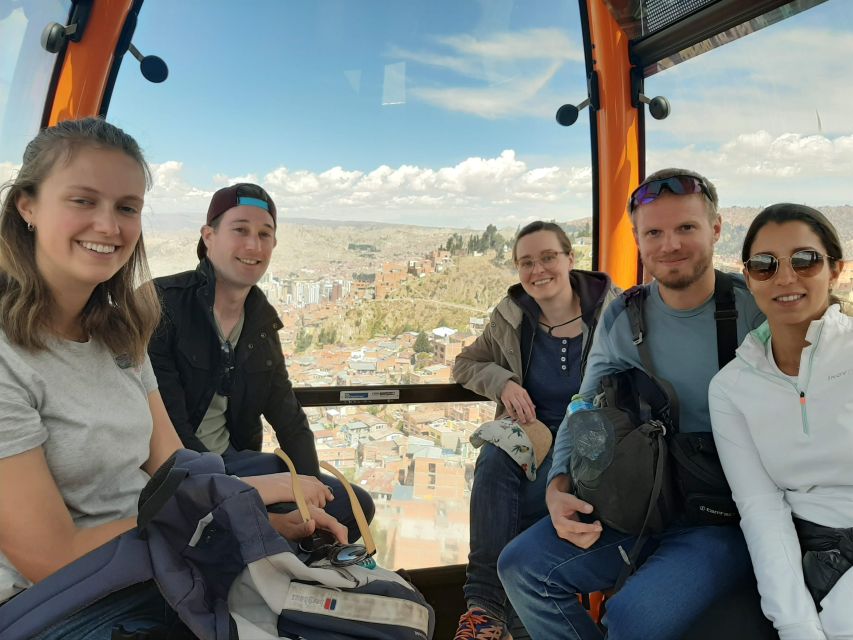 La Paz: City Highlights Walking Tour With Cable Car Ride - Cable Car Experience