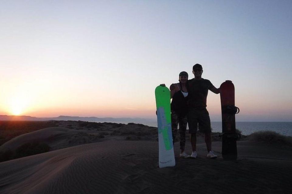 La Paz: Sunset Sandboarding at La Paz Dunes Tour - Breathtaking Sunset Views