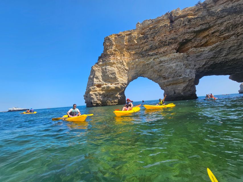 Lagoa: Benagil Cave and Marinha Beach Guided Kayaking Tour - Inclusions and Requirements