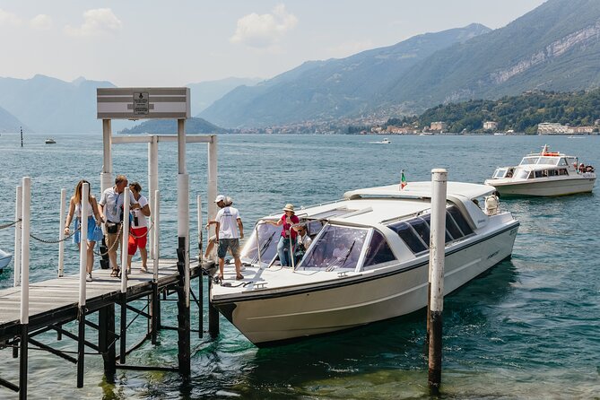 Lake Como, Bellagio With Private Boat Cruise Included - Guide Commentary and Earphones