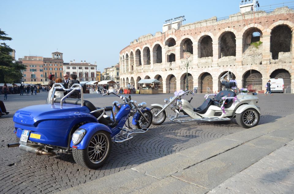 Lake Garda and Verona: 8-Hour Trike / Ryker Rental - Driver and Passenger Requirements