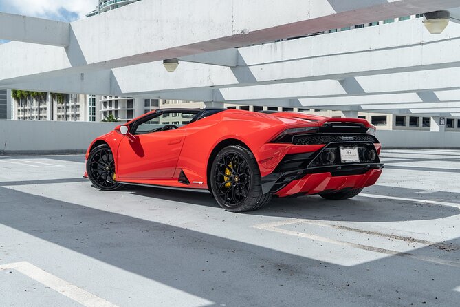 Lamborghini Huracan Spyder - Supercar Driving Experience in Miami - Inclusions and Cancellation Policy