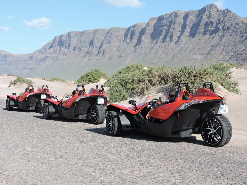 Lanzarote: 3-Hour Guided 3-Wheeled Roadster Tour - Highlights of the Tour
