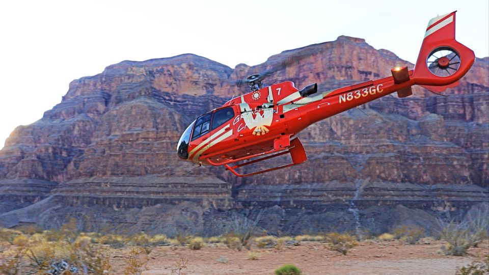 Las Vegas: Grand Canyon Helicopter Ride, Boat Tour & Skywalk - Tour Description