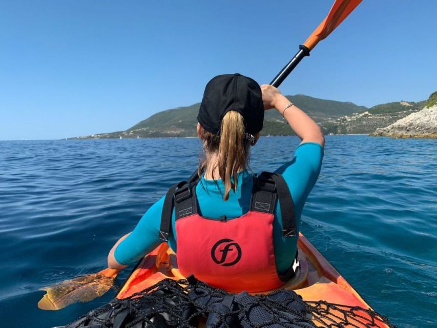 Lefkada: Agios Ioannis & Papanikolis Cave Kayak Tour - Included Amenities