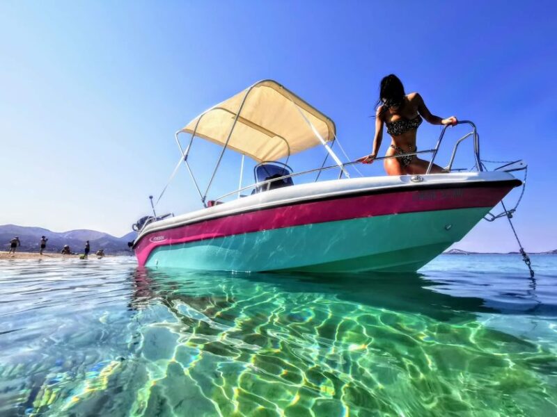 License Free Boat Rental to Turtle Island & Keri Caves - Boat Rental Details