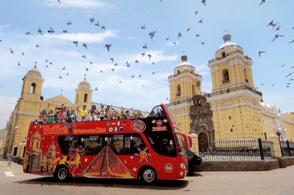 Lima: Panoramic Sightseeing Bus, Walking, and Catacombs Tour - Detailed Itinerary