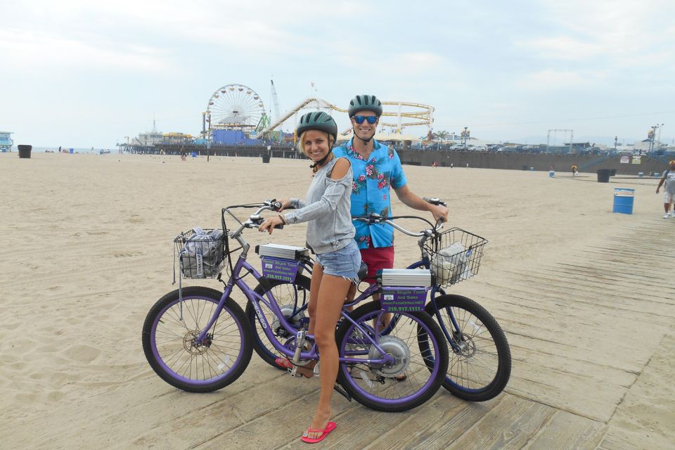 Los Angeles: Santa Monica and Venice Ebike Tour - Pedaling Through Venice Canals