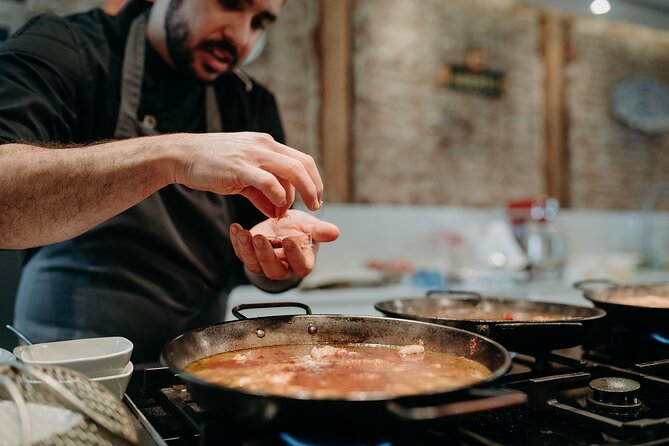 Madrid: Paella and Tapas Cooking Class With Market Visit - Whats Included in the Tour
