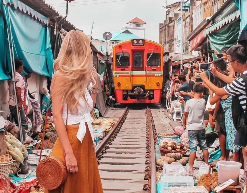 Maeklong Railway & Floating Market Tour - Highlights