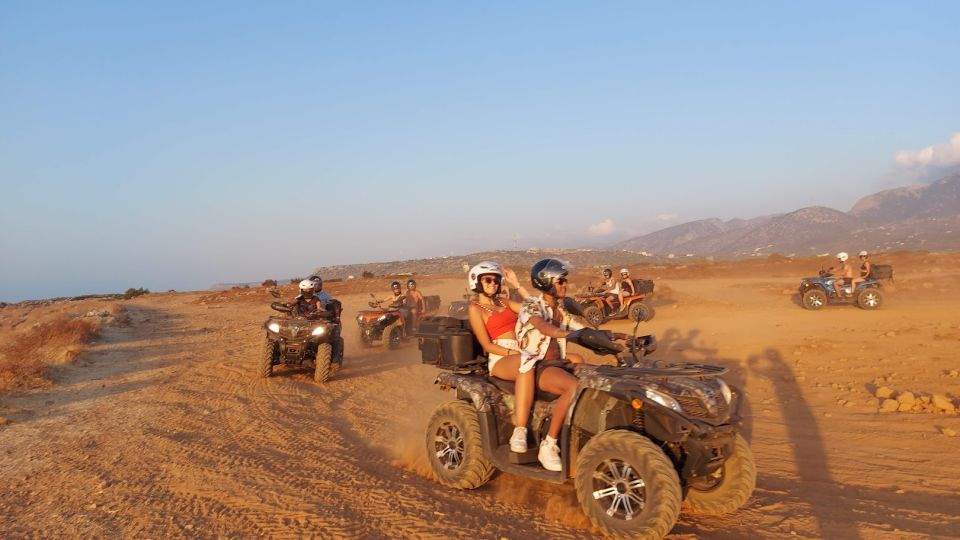Malia: Off-Road Quad Safari Evening Tour With Dinner - Experience Details