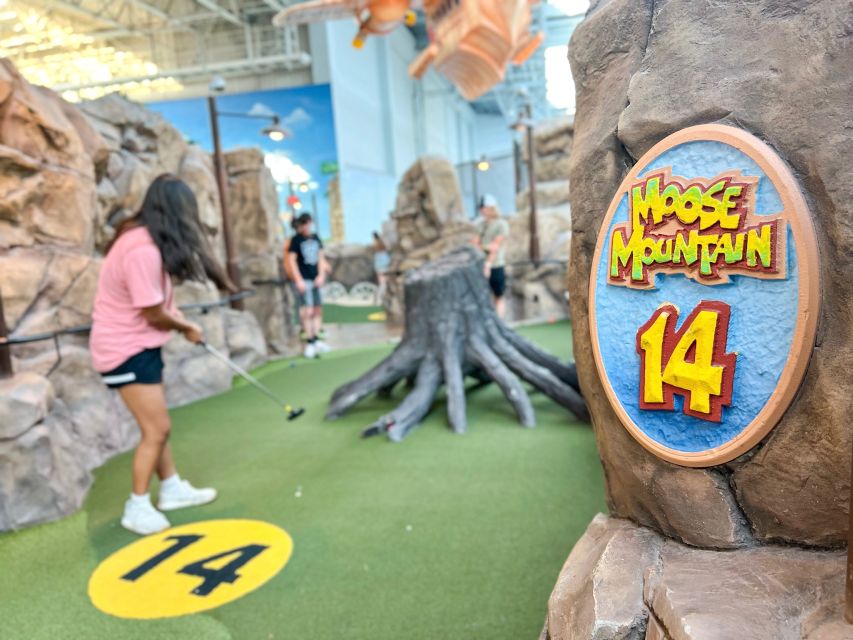 Mall of America: Moose Mountain Adventure Golf Ticket - Whimsical Course Design