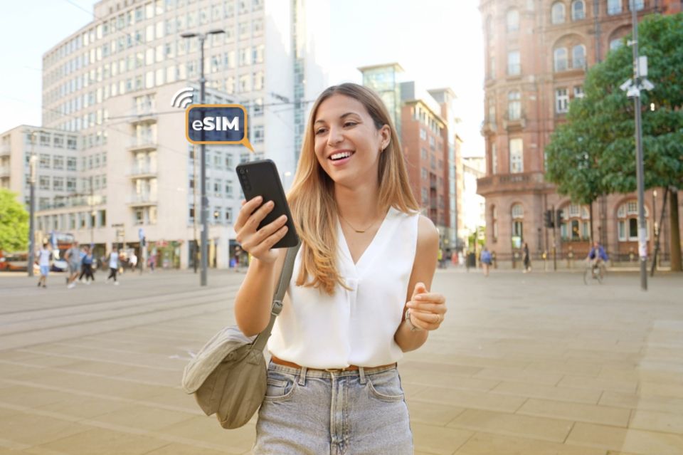 Manchester: Esim Card With Unlimited 4G Uk-Wide Mobile Data - How to Activate Esim