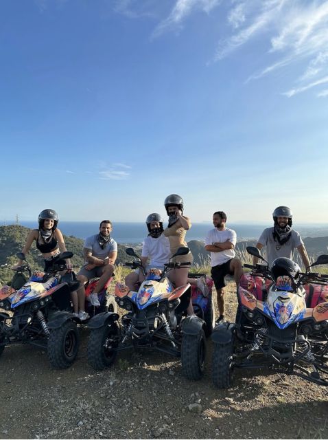 Marbella: Guided Quad Biking Tour With Sea Views - Booking and Cancellation