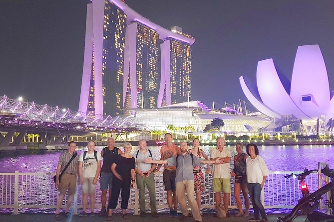 Marina Bay Night Cycling Tour - Experiencing the Tour