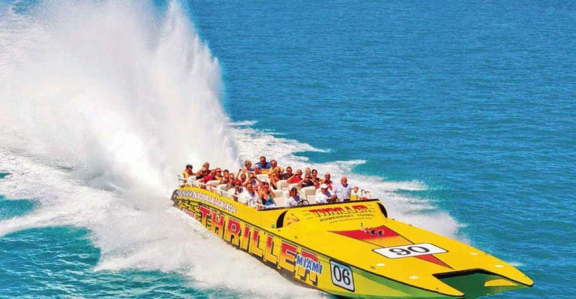 Miami: City Tour and Thriller Speedboat Adventure - Pricing and Packages