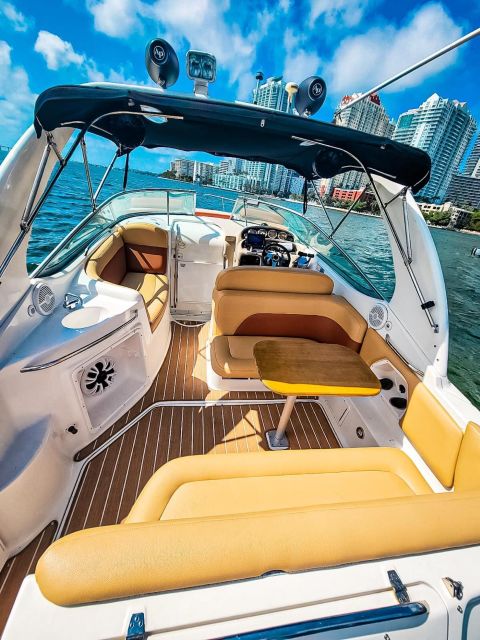 Miami: Private Yacht Cruise and Tour With Captain - Inclusions