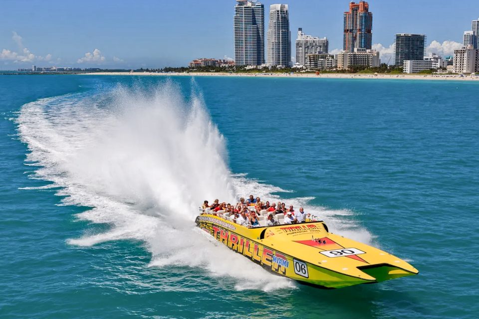 Miami: Sightseeing Speedboat Tour - Explore Fisher Island Mansions