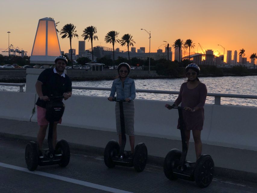 Miami: South Beach Segway Tour at Sunset - Inclusions