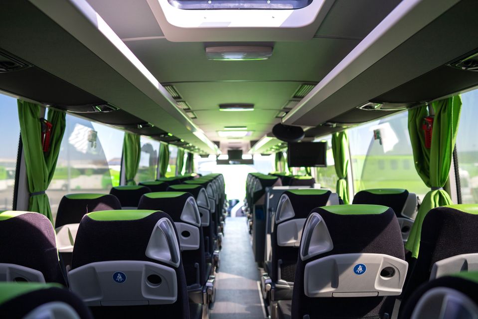 Milan: Milan Malpensa Airport to Turin Bus Transfer - Onboard Amenities