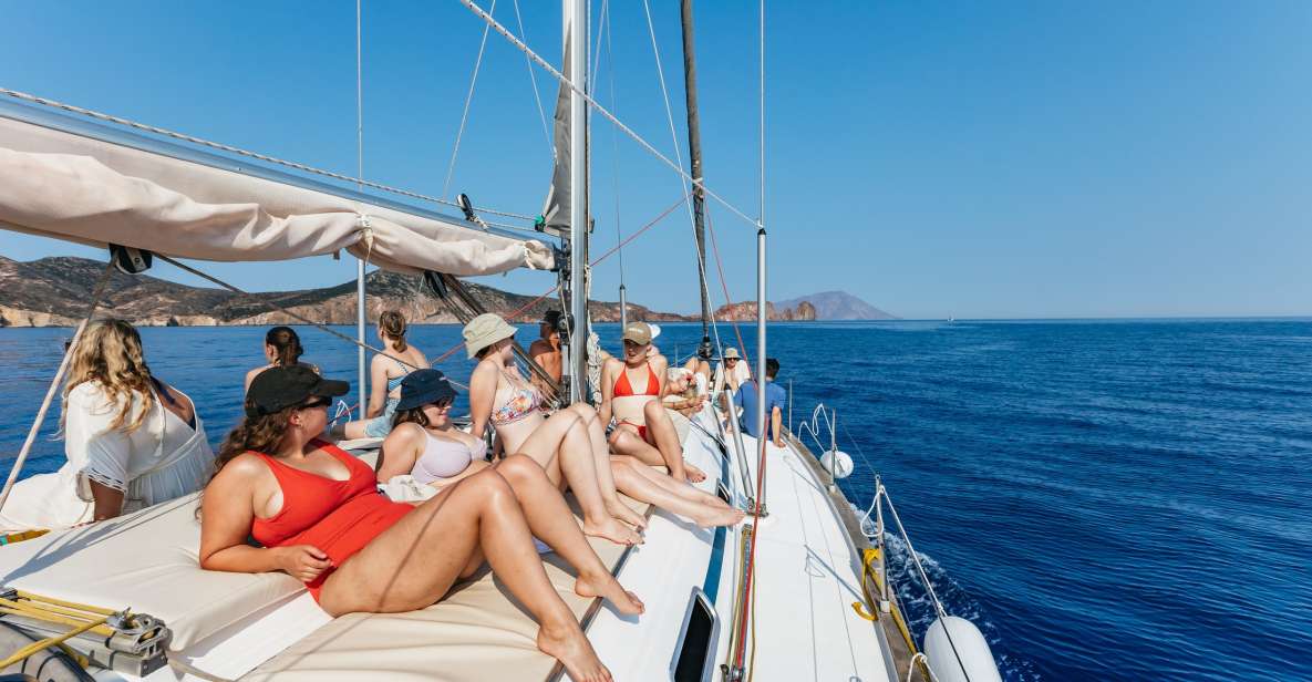 Milos: Kleftiko Cruise With Meal, Drinks and Photos at Sykia - Detailed Itinerary