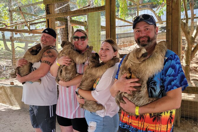 Monkey and Sloth Sanctuary, Rum & Chocolate Factory + City Walk - Unique Animal Interactions
