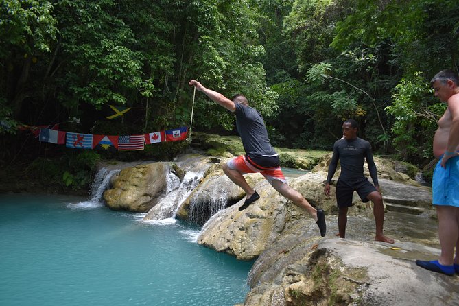 Montego Bay Shore Excursion: Blue Hole & Secret Falls Tour Plus Shopping - Transportation Details