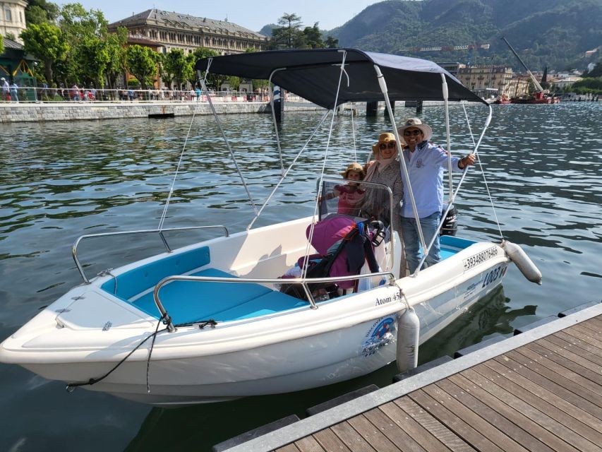 Motor Boat 40 Hp Without a License and Autonomous Driving - Included