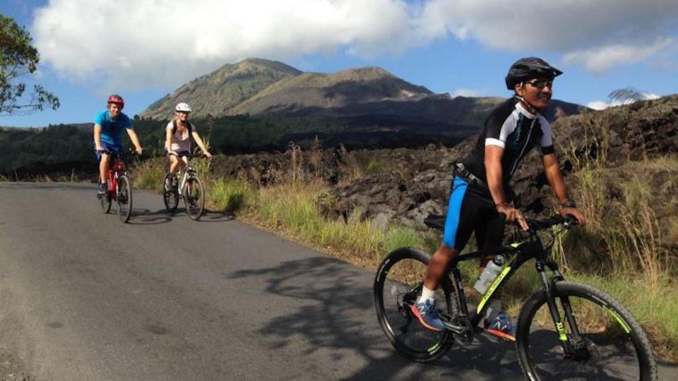 Mount Batur: Black Lava Cycling Tour W/ Natural Hot Spring - Exploring Caldera Lake by Bicycle