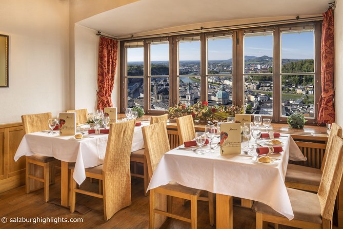 Mozart Concert and Dinner or VIP Dinner at Fortress Salzburg With River Cruise - Experience Mozarts Greatest Works