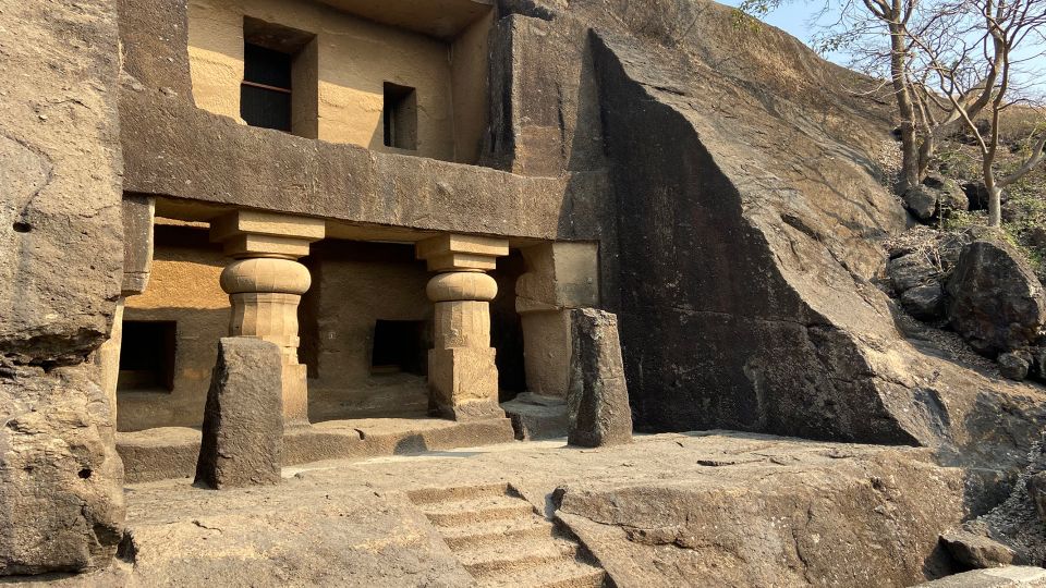 Mumbai: Kanheri Caves and The Golden Pagoda Temple - Highlights and Experiences