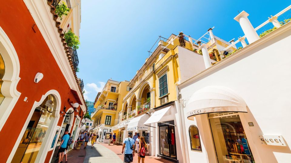 Naples: Capri Island by Hydrofoil - Visiting Augustus Gardens