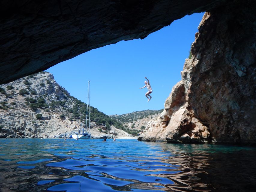 Naxos: Private Cyclades Sailing Cruise With Swimming Stops - Activities Onboard