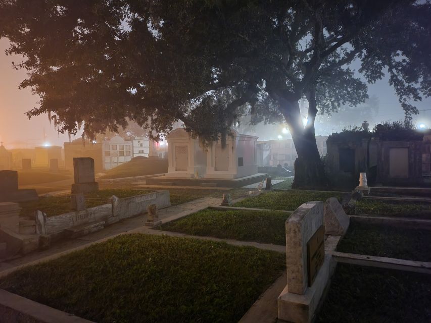 New Orleans: Cemetery Bus Tour at Dark With Exclusive Access - Inclusions and Booking