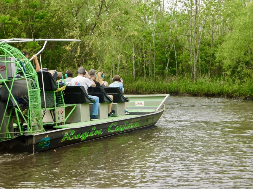 New Orleans: Oak Alley or Laura Plantation & Airboat Tour - Inclusions