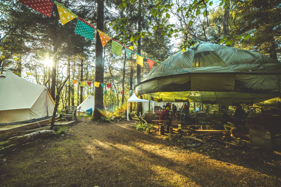 Newquay: Surf, Yoga & Woodland Wild Camp - Inclusions and Amenities