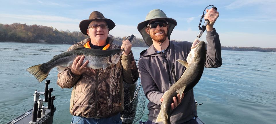 Niagara River Fishing Charter in Lewiston New York - Whats Included