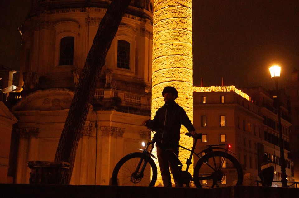 Night Tour of Rome With Top E-Bike & Optional Italian Dinner - Riding Through Charming Alleys