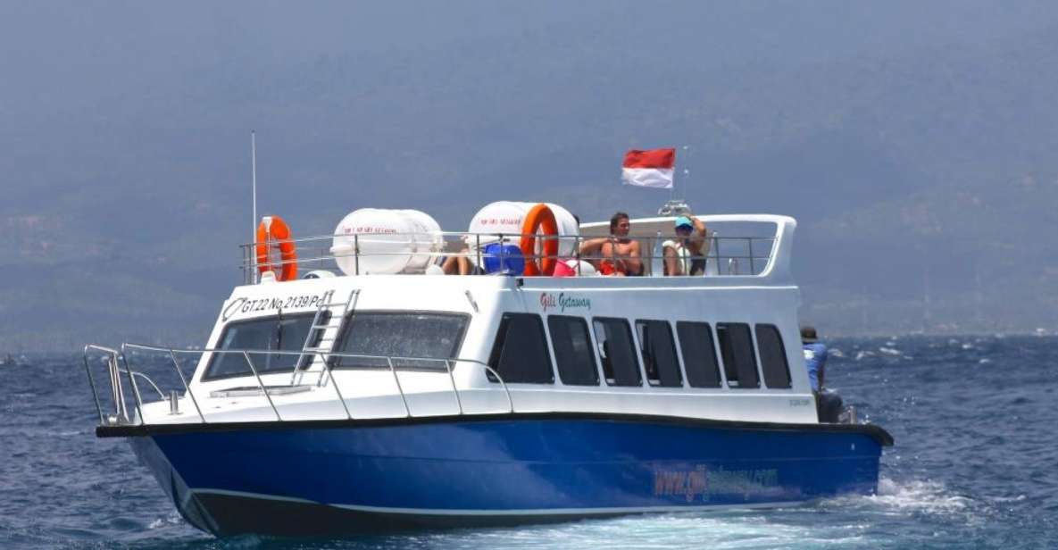 Nusa Penida-Gili Gede Fast Boat Transfers - Included Services