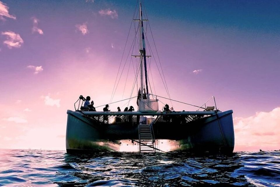 Oahu: Waikiki Sunset Catamaran Sail and Swim - Sail Into the Sunset