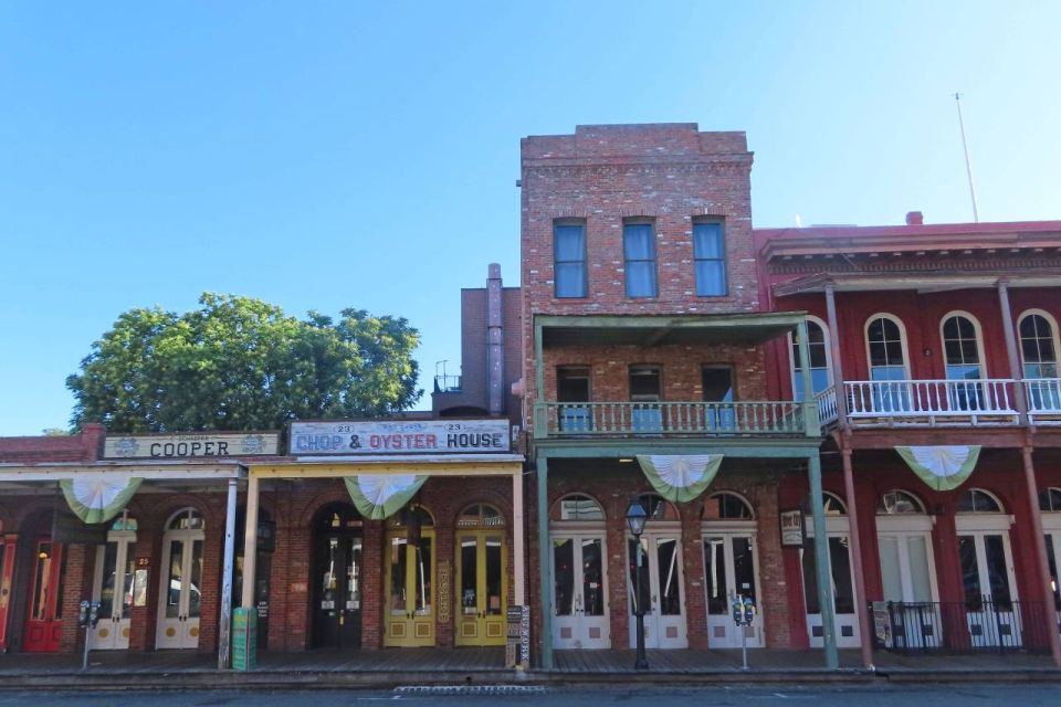 Old Sacramento: A Self-Guided Audio Tour - Waterfront Exploration