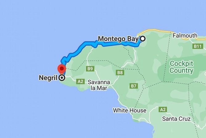 One-Way & Round-Trip Private Transfer From Montego Bay to Negril *42o VIP Option - Booking Process
