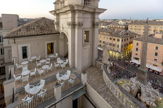 Open-Air Opera Concert With Terrace Aperitif in the Heart of Rome - Aperitif Experience