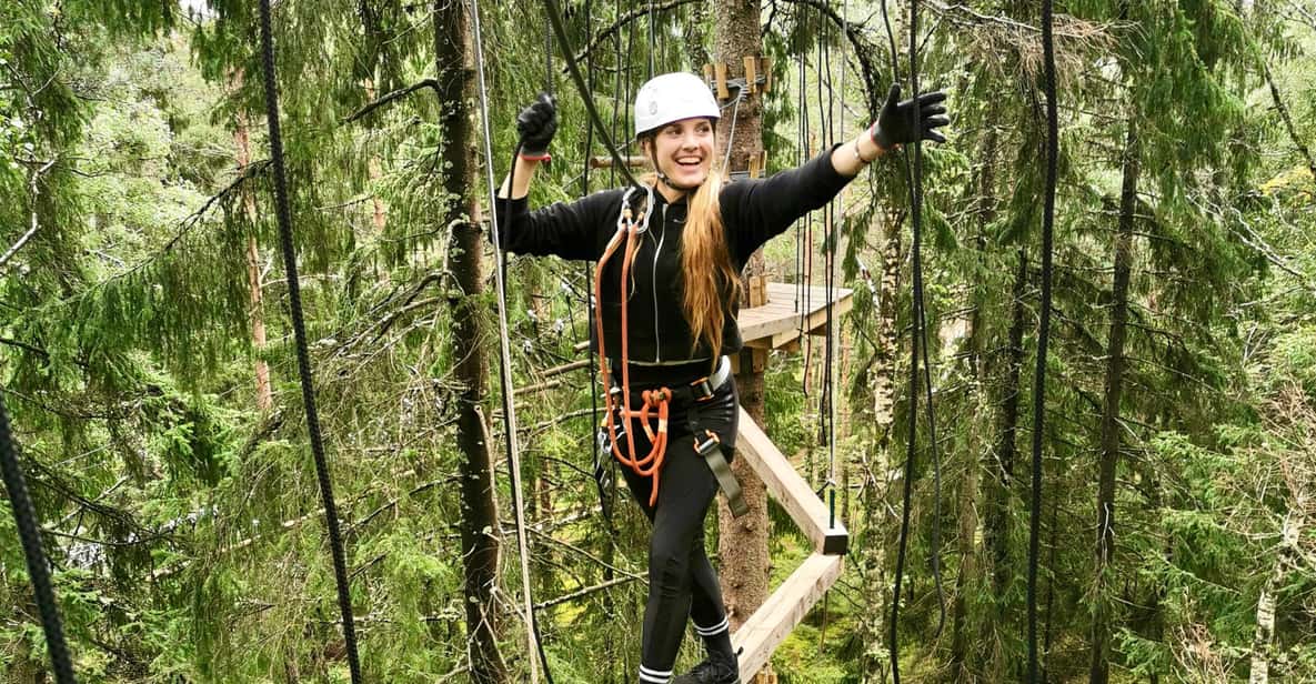 Oslo: Day Ticket to Oslos Favourite Climbing Park - Activities Available at the Park