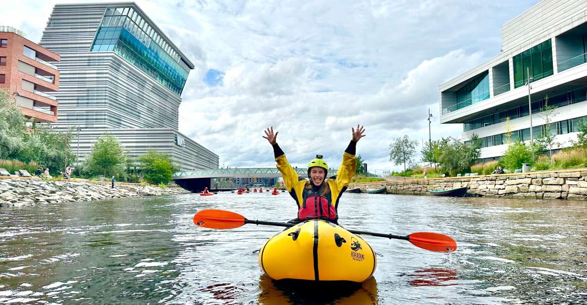 Packraft Tour on the Akerselva River Through Central Oslo - Inclusivity and Group Dynamics