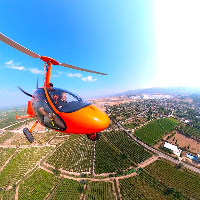Pamukkale: Gyrocopter Tour Over the Travertines & Hierapolis - Highlights of the Experience