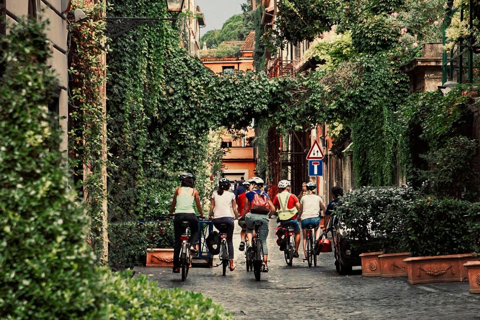 Panoramic Tour of Rome With Top E-Bike - Detailed Itinerary